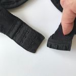 Bali  Black Bra 36D Vintage Underwire Extra Support Photo 5