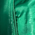 Diane Von Furstenberg DVF Monogram Rolling Duffel Bag Navy Logo Canvas Silver Hardware Travel Carryon Photo 14