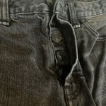 Free People Black Denim Shorts Photo 2