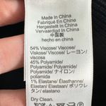 J.Crew Size Small Black Sleeveless Midi sweater dress stretch viscose blend NWT Photo 3