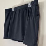 st. john's bay St. John’s Bay Black Swim Skirt Bottom Swimwear ~ Side Slit ~ Plus Size 16W Photo 3