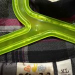 Mudd Vintage  Purple and Black Plaid Button Down in XL Photo 4