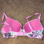 PINK - Victoria's Secret Pink Victoria’s Secret tie dye bra T-shirt bra marble print size 32C causal bra Photo 3
