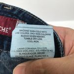 Jordache  Retro dark wash vintage baggy denim jean shorts 11/12 Photo 3