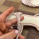 J. McLaughlin  Womens Sandals 8 Nude Strappy Kitten Heel NEW Reptile Heel Minimal‎ Photo 5