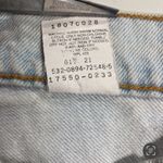 Levi's LEVI’S, VINTAGE,550,Light Washed Jeans,Made in USA in 8/94,Size 11 Medium,Juniors Photo 2