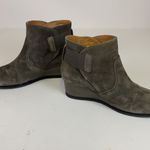 Earthies Beaumont Dusty grey suede ankle boots Size 8B A5 Gray Photo 8