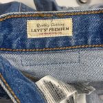 Levi's LEVI’S PREMIUM BIG E 501 CUT OFF SHORTS WITH FRONT DISTRESSING BUTTON FLY S28 Photo 9