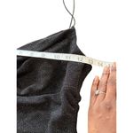 Windsor  Sparkling Mermaid Glitter Dress Ruched Side Slit Spaghetti Straps Sz S Photo 8