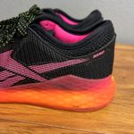 Reebok  Crossfit Nano 9 Training Shoes Womens Size 8 Black Pink Yellow Flexwave Photo 4
