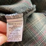 Trina Turk  Womens Shorts‎ Size 2 Brown Plaid Cuffed Bermuda Made in USA Photo 4