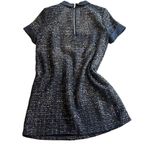 Kerri wool shift dress Black Photo 3