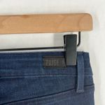 Paige Verdugo Ankle Jeans Womens 27 Blue Whiskering Denim Cotton Dark Wash Photo 6