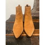 Marc Fisher LTD Yolli Ankle Boots Pointed Size 5.5 Rum Suede Women’s Comfy Photo 3