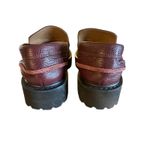 Dries Van Noten Burgundy Leather Chunky Loafers – Women’s Size 36 (EU) Photo 4