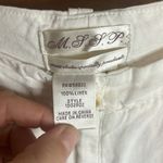 Max Studio  Specialty Linen White Wide Leg High Rise Pant Pocket Beach Flowy Vaca Photo 7