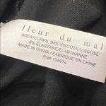 Fleur du Mal Luxe Matte Jersey Jumpsuit Black Size XS Photo 7