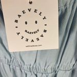 Baaevely Women's Jumpsuit Denim Blue Ruffle Strap Romper‎ Size Large L New Photo 8