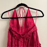 Cami NYC  Doris Pink Linen Halter Mini Dress Size Small Photo 8