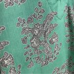 Khaadi Pakistan Tunic Top Embellished Neckline Long Sleeves Women 8 Green Floral Photo 10