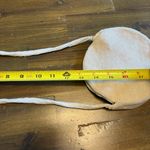 Vintage Walburg Pearl White Beaded Circle Round Bag Shoulder Flawed Photo 8