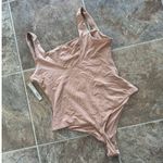 SKIMS  Fits Everybody Square Neck Bodysuit Ochre Large Photo 6