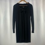 Fifteen Twenty  Neck Tie Dress in Black‎ Size Medium Photo 4