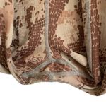 Vimmia Snakeskin Printed Leggings in Brown Tan Size XS Photo 6