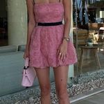 ZARA  dress mini bodycon floral tulle summer wedding party  Photo 2