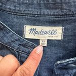 Madewell Denim Shirt Dress Long Sleeve Button-Up Casual Chic XS Fall Staple Photo 1
