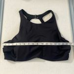 Athleta MALDIVES BRA CUP BIKINI TOP Size 40D/DD Black Photo 4