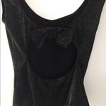 Black & gold body suit Shimmer Bebe Bow Body Suit XS glitter shimmer Photo 2