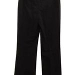 Womens Fashionista Black Wide Leg Dress Pants Trousers with Zipper Detail Size 6 Photo 3