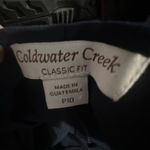 Coldwater Creek  Classic Black Straight Leg Pants Photo 2