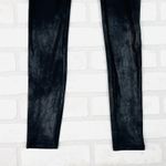 Spanx Black Faux Leather High Waisted Leggings Size S/P Shimmery Material Photo 1