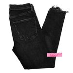 AGOLDE Sophie High Rise Skinny Crop Temple Hi-Waisted Distressed Destroyed Jeans Photo 4