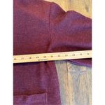 Urban Outfitters  Jaime oversized zip up cardigan size medium maroon Photo 6