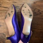 Silver Slipper 80s Vintage  Kitten Heels Photo 2