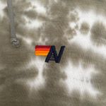 Aviator Nation Like new  hand dyed relaxed hoodie sweatshirt olive grey small Photo 2