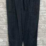 Aerie  Charcoal High Waisted Tie-Waist Pants Photo 0