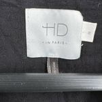 Anthropologie HD in Paris Black Long Sleeve Cinch Waist Shirt Dress XS Photo 3