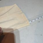 Anthropologie En Saison Women's Slim Fit Seamed Slit Hem Pants Beige Cream Large Photo 11