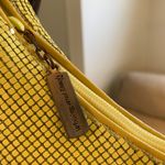 Whiting & Davis Vintage Mesh Purse yellow matte NWT Photo 2