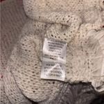 Dolled Up  Cream Crocheted Fringe Vest 18x28” EUC Photo 6