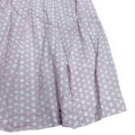 J.Crew  Purple Women's 10 Strapless Pleated Empire Waist 100% Cotton Mini dress Photo 1