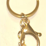 Gold Dolphin Rhinestone Bag Charm & Keychain | Trendy Y2K Accessory NEW Photo 0