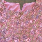 Likely  Pink Lyssa Floral Ruffle Long Sleeve Mini Dress Spring Women's size 4 Photo 6