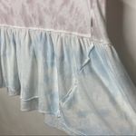 Free People  We the Free Pastel Tie Dye Tank Swing Ruffle Sz Small Photo 7