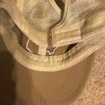 Women’s tan white Texas ponytail trucker hat Photo 2