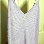 Y2k vintage lilac asymmetrically beaded sparkles strap tie back gown xxl Purple Photo 3